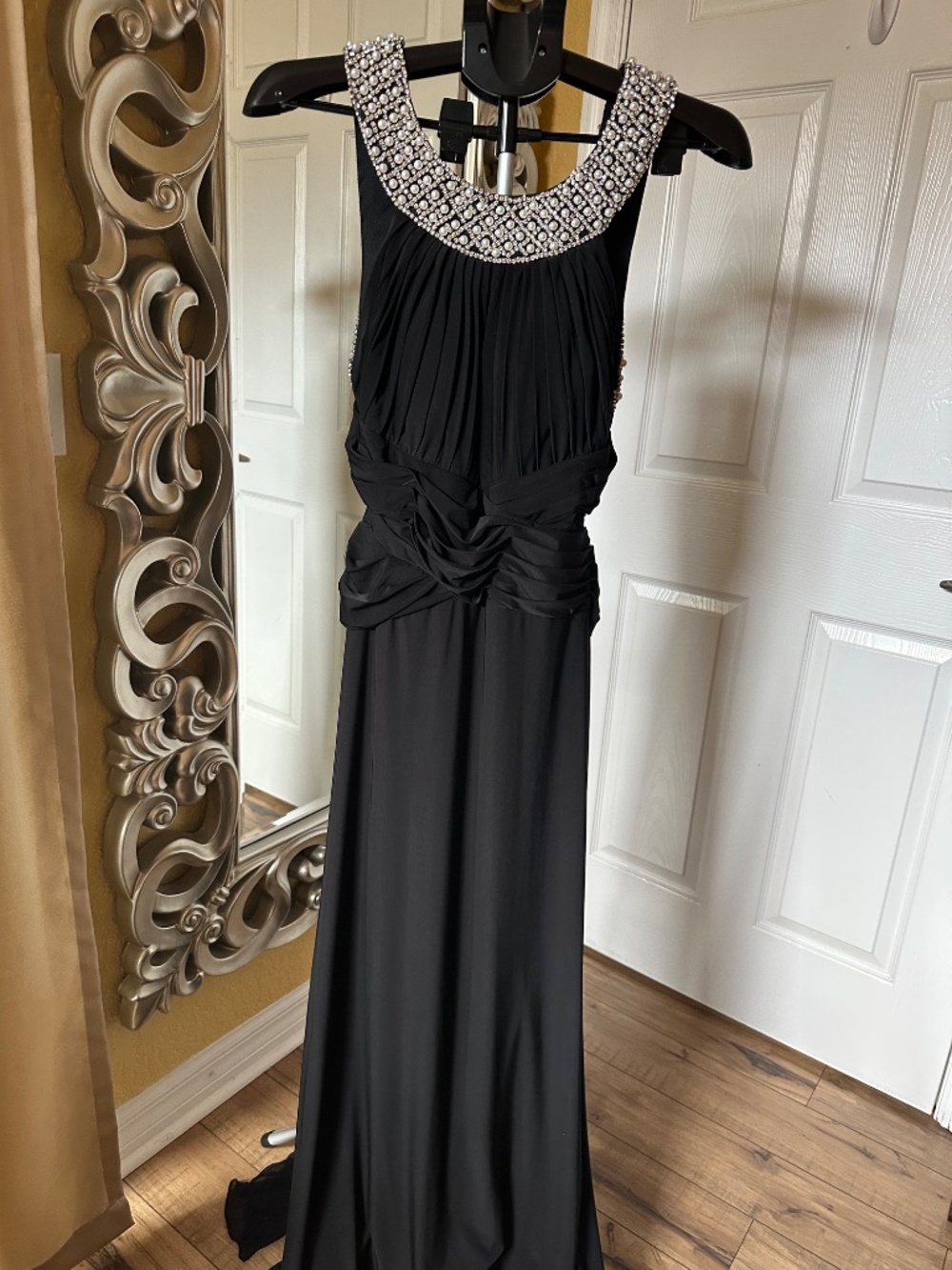Sherri Hill Backless Evening Gown